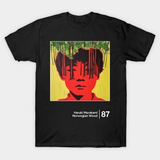 Norwegian Wood  - Minimal Style Graphic Artwork T-Shirt